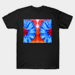 Away Through The Blue Daisies T-Shirt